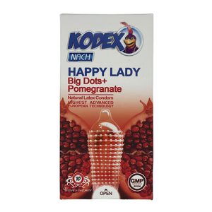 خرید کاندوم کدکس خاردار هپی لیدی Happy lady