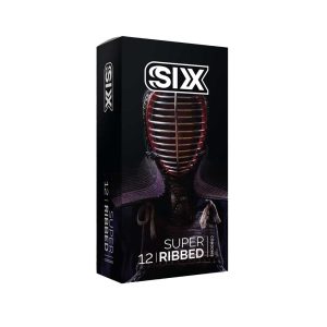 خرید کاندوم خاردار سیکس مدل SUPER RIBBED